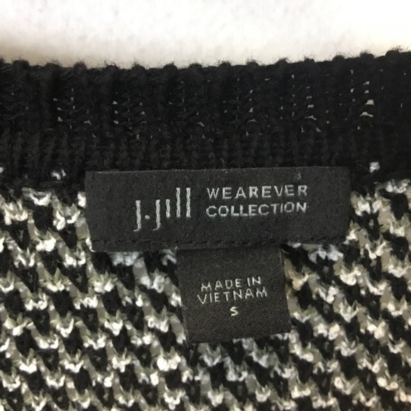 J. Jill Wearever Knit Open Front Long Duster Cardigan Size S - Picture 6 of 9